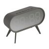 Newgate Space Hotel Cyborg Led Alarm Clock – Grey