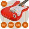 3rd Avenue Electric Guitar Pack – Red