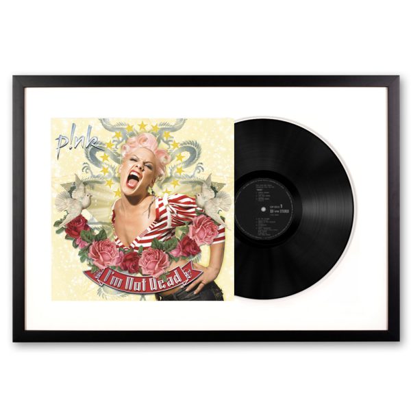 Framed P! nk I’m Not Dead Vinyl Album Art