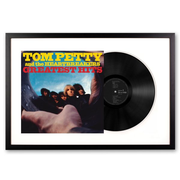 Framed Tom Petty Greatest Hits – Double Vinyl Album Art