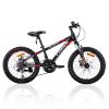 Junior 4.0 Bike 20 inch Shimano Gears 21-Speed Bicycle Black