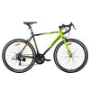 700C Road Bike TEMPO1.0 Shimano 21 Speed Racing Bicycle 59cm Black/Green