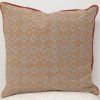 Azuk Orange & Grey Cushion Cover