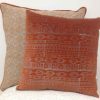 Azuk Orange & Grey Cushion Cover