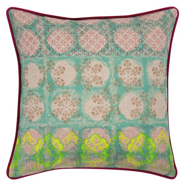 Avia Fuchsia Cushion Cover Multicoloured