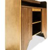 Contemporary Wooden Drinks Cabinet Wine Rack with Bottle Holders