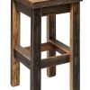 Australian Made Solid Hardwood Timber Bar Stool in Blonde Matt Finish