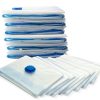 9 Pack Space Saver Vacuum Seal Storage Bag Kit, 2 Large, 5 Medium & 2 Small