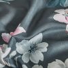 Botanical Hazel Microfibre Quilt Cover Set-king size