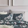 Botanical Hazel Microfibre Quilt Cover Set-super king size