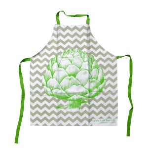 Artichoke 100% Cotton Apron 59 x 80cm