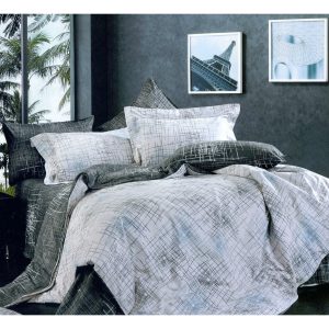 Hudson 100% Cotton Quilt Cover Set - Queen