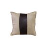 Studio Faux Suede/Faux Leather Square Cushion Cover 40 x 40 cm