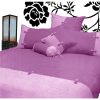 Scrunchie Orchid Quilt Cover Set QUEEN