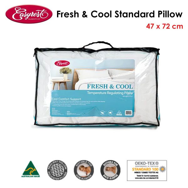 Easyrest Fresh and Cool Standard Pillow 47 x 72 cm