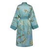 Van Gogh Almond Blossom Blue Kimono Bath Robe Small/Medium