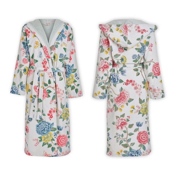 Good Evening Cotton Bath Robe White XXL