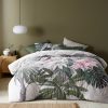 Curiosity Washed Cotton Printed 3 Piece Comforter Set Queen