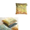 Bedding House Van Gogh Paint Ochre Filled Square Cushion