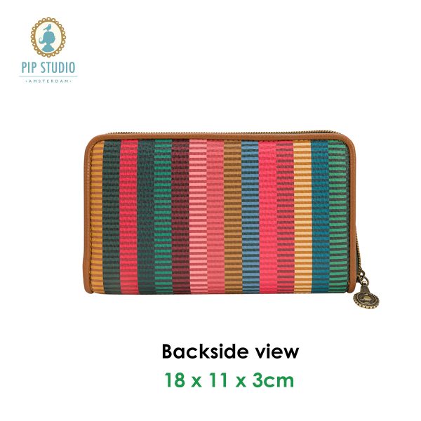 PIP Studio Jacquard Stripe Multi Oblong Wallet