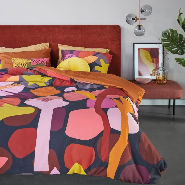 Candy Multi Cotton Sateen Quilt Cover Set Queen