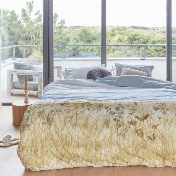 Dunes Natural Cotton Quilt Cover Set King