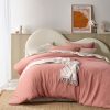 Hugo Clay Cotton Gauze Quilt Cover Set Queen