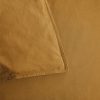 Organic Cotton Basic Ochre Quilt Cover Set Queen