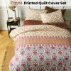 Pippa Printed Quilt Cover Set Queen