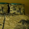 Tour du Monde Ochre Cotton Quilt Cover Set King