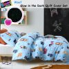 Woof Glow in the Dark Quilt Cover Set Single