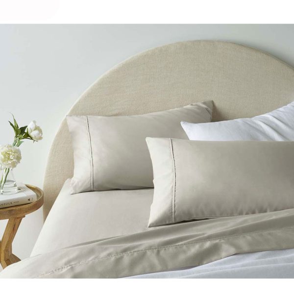 1900TC Cotton Rich Sheet Set Almond King