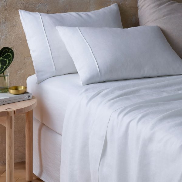 White Hemp Sheet Set King