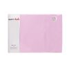 Pink Plain Dyed Microfibre Sheet Set Double