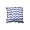 J.Elliot Home Valtina Pom Pom Blue Filled Cushion