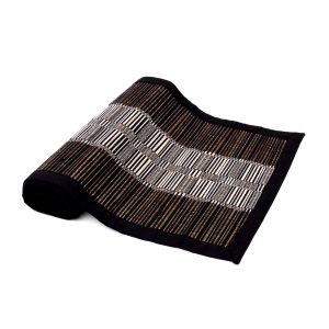 Ladelle Akita Kitchen / Dining Table Runner Black