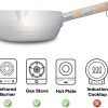 Justcook 20cm Japanese-style Stainless Steel  Xueping Pot White Handle