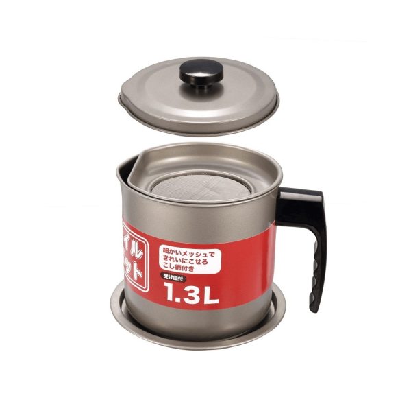 Justcook JSHS-YH0113-1 1.3L Oil Pot – Grey