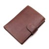 Genuine leather men wallets High-quality Multi card short wallet Men’s Cow Leather RFID Card Holder