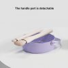 3 In 1 Makeup Brushes Cleaner Sponge Brush Washing Box Makeup Brush Drying Basket(Light Purple)