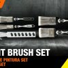 5Pc Paint Brushes Set Artist Acrylic Staining Home Garden Painting Handy Tool