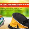 Portable Foot Air Pump Balloon Bed Boat Ball Inflator Party Accessories Blower