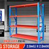 2mx2m Steel Racks Shelves Garage Storage Warehouse Tyre Shelving 1000 Capacity