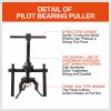 Pilot Bearing Puller 3 Jaws Bushing Gear Extractor Motorcycle Remover Heavy Duty