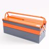 5-Tray Steel Cantilever Tool Storage Box Portable Parts Organiser Carry Holder