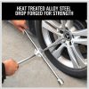 20” Wheel Brace Spanner 4-way Cross Wrench Car Tyre Nut 17 19 21 23mm Socket