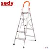 5 Step Ladder Multi-Purpose Folding Aluminium Non Slip Platform Household