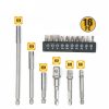 16Pc Socket Bit Adaptor Set Power Drill Nut Driver Extension Screwdriver Bits