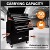 7-Drawer Tool Box Chest Cabinet Trolley – Heavy Duty Toolbox Garage Storage with Lockable Wheels