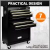 7-Drawer Tool Box Chest Cabinet Trolley – Heavy Duty Toolbox Garage Storage with Lockable Wheels